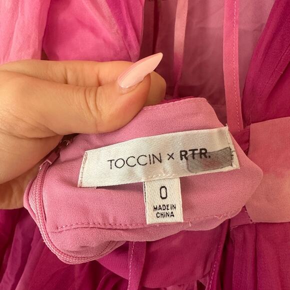 Toccin x RTR Pink Tie Dye Romper - Picture 3 of 12